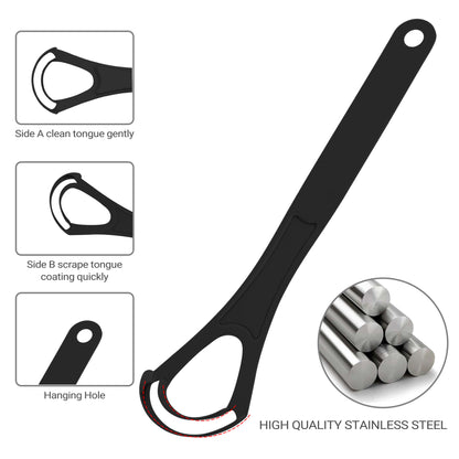 Steel Tongue Cleaner - BUY 1 FREE 1 Bundle